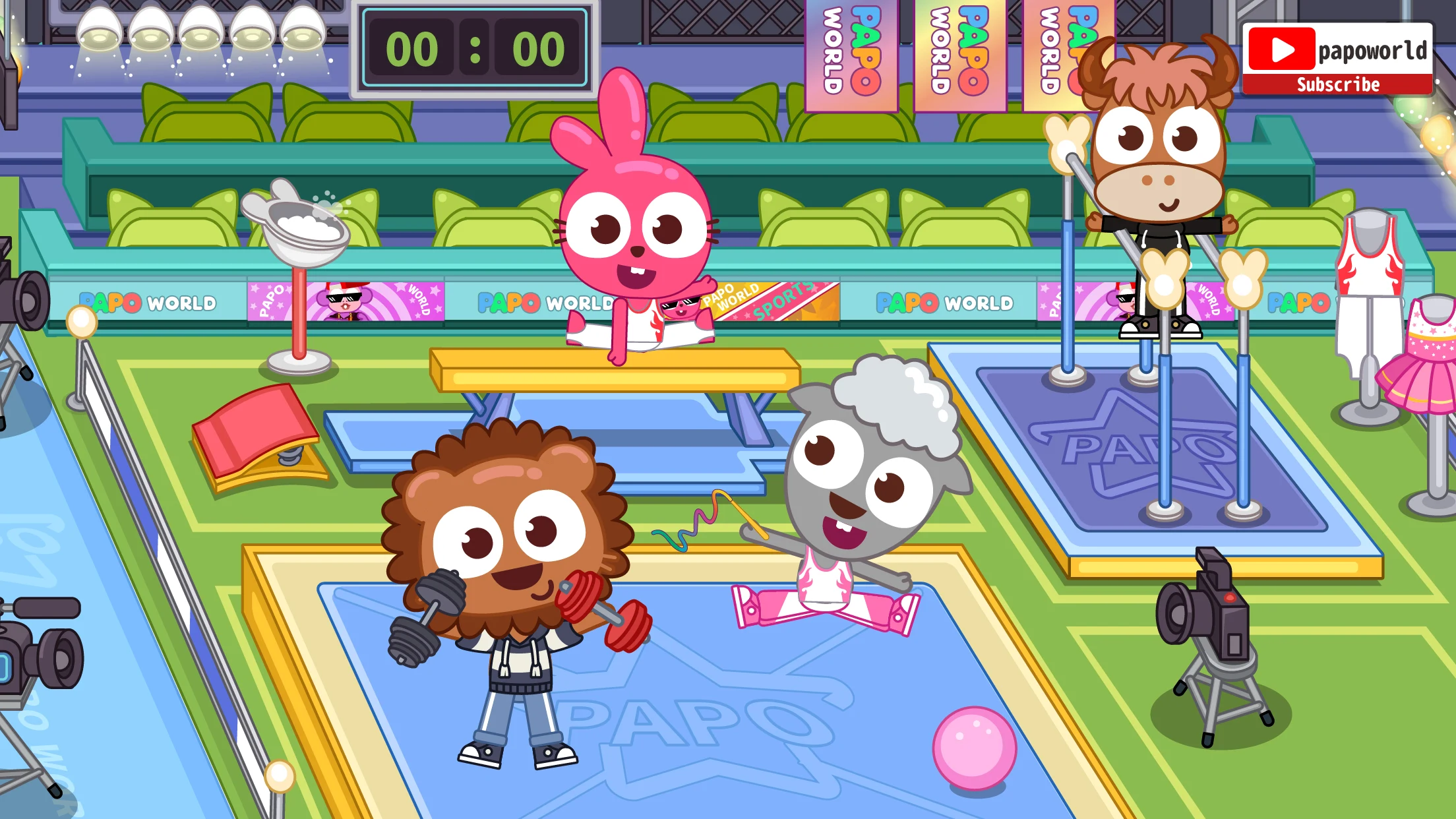 Papo Town Sports Meet screenshot