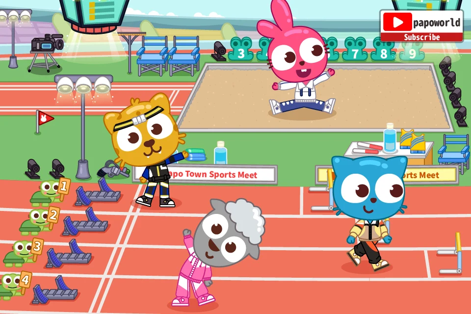 Papo Town Sports Meet screenshot